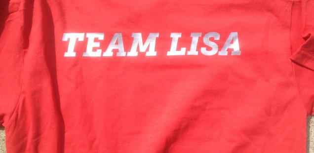 Team Lisa at the San Francisco 'Fight for Air Climb'