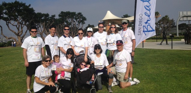 Team Lisa at 'San Diego Breath of Hope'