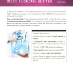 ROS1+ Cancer Research Survey Launched + FUNdraisers!